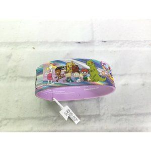 Nickelodeon Rugrats Ren & Stimpy Hey Arnold Logo Rubber Bracelet